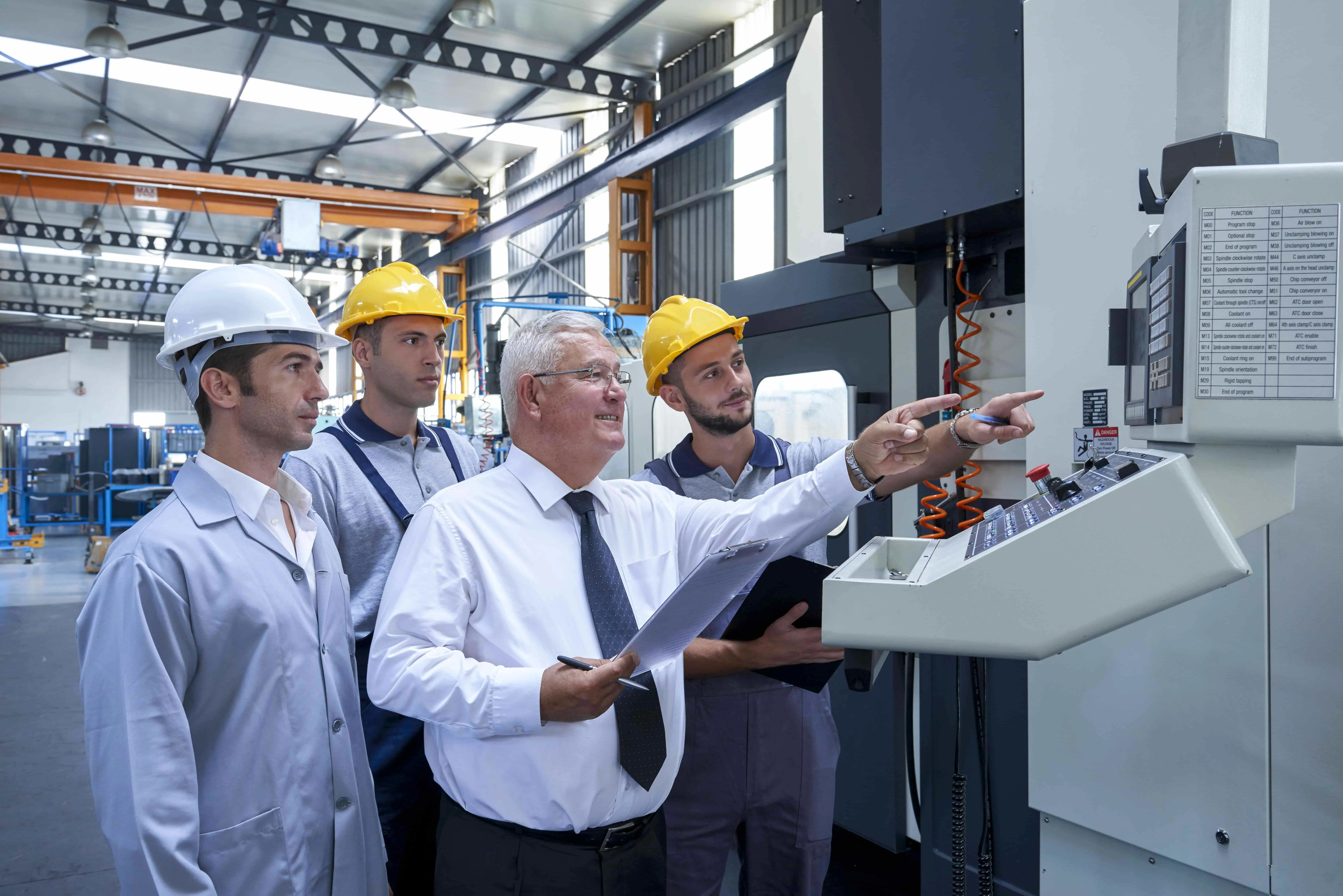 workers in a factory