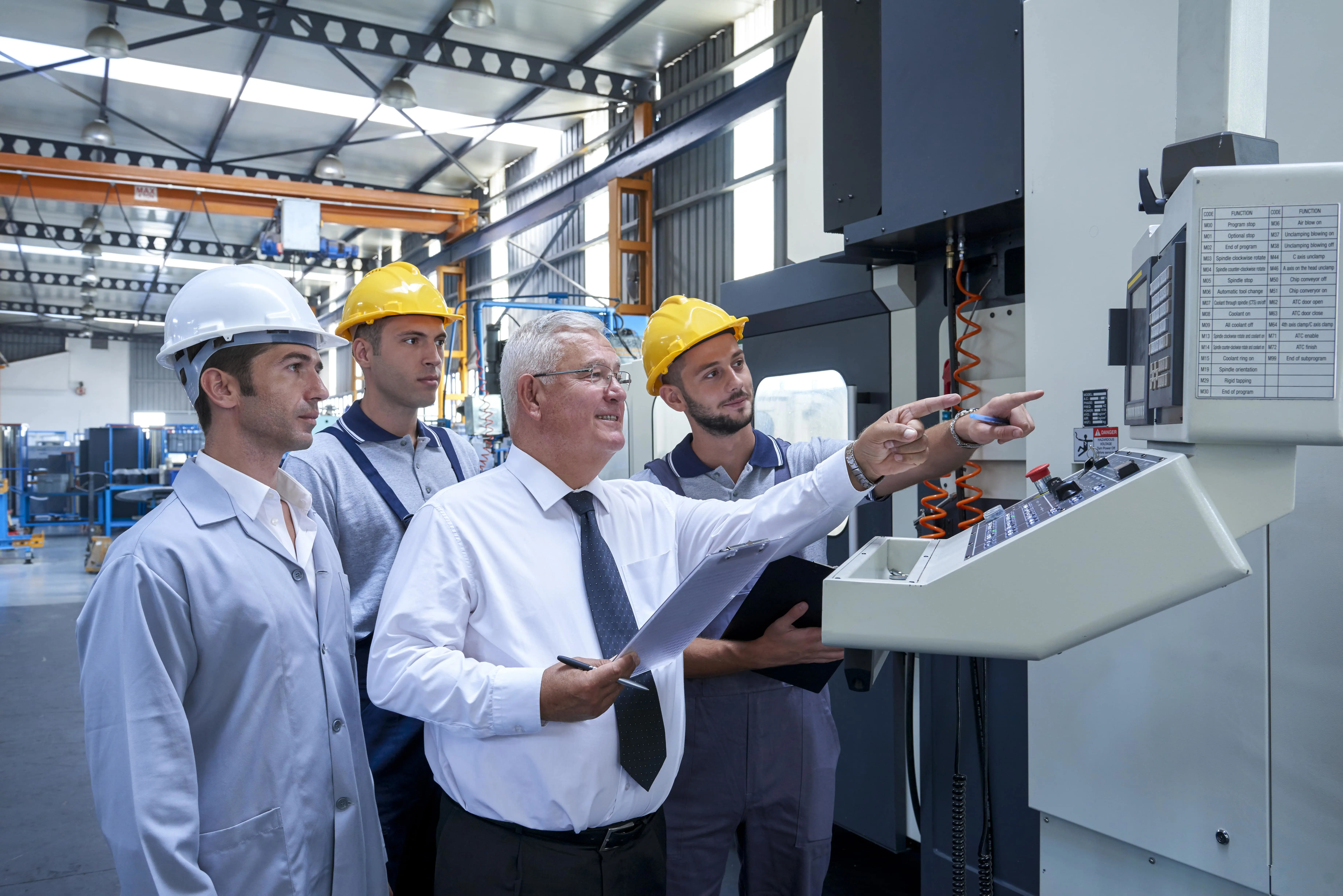 workers in a factory